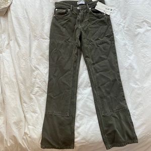 Zara patched jeans